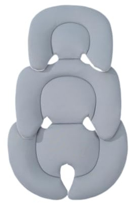 MagiDeal Baby Stroller Cushion Pad, Stroller Seat Inner,Breathable,Infants Supportive Mattress Pad Seat Insert Pad for Pushchair Pram, Gray