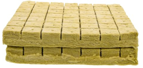 ibasenice Blocs de Culture Hors-Sol pour Semis et Boutures Jardin │ Substrat Nutritif 40x40x40 Mm │ 98 Cubes Biodégradables pour Propagation Plantes Hydroponique
