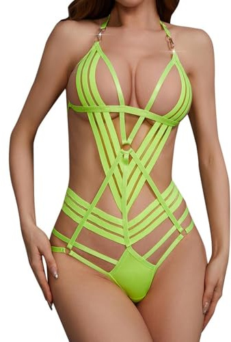 Robe Libertine Lingerie Sexy Femme Coquine Hot Pute Érotique Festival Outfit Nuisette De Soiree Moulante Feminine Combinaison Résille Courte Chic Tenue Ensemble Porte Jarretelle Noire Ete