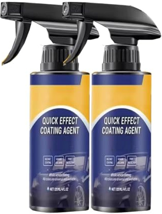 Spray avanzato per agente di rivestimento ad azione rapida per auto, spray per rivestimento per auto, agente di rivestimento ad effetto rapido (2 pcs)
