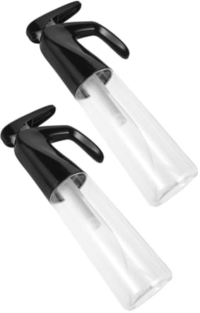 LRXIYODE 2pcs Dry Mist Spray Bottles for Hair with Nonwetting Design Multifunctional Hydration and Styling Sprayers for Curly Perfume Portable Salon Use