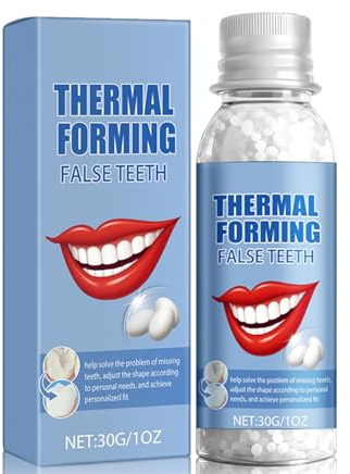 Temporary Tooth Repair Kit, Tooth Filling Repair Kit, Tooth Filling Kit for Emergency Fixing Dislodged Crowns False Teeth