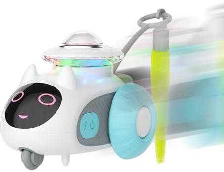 Genérico Eléctrico para Gatos | Accesorios con Sensor De Movimiento | Juguetes Móviles para Gatos - para Gatitos en Interior Exterior Hogar Navidad Cumpleaños