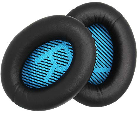 Replacement Protein Ear Pads Cushions Earmuffs for QuietComfort QC15 QC25 QC35 Over Headphones