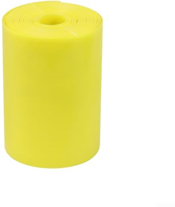 Striscia di protezione contro le forature per il grasso della bicicletta, 80 mm, resistente, anti spina, per ciclismo fuoristrada (giallo)