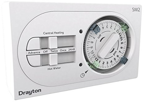 Drayton SM2 29206SX Dual-Channel Mechanical Programmer