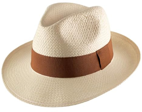 Classic Italy - Chapeau Panama Paille Homme ou Femme Classic Paille Large