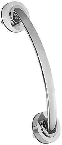 Tubayia Edelstahl Sauggriff Badewannengriff Duschgriff Haltegriff mit Saugnapf für Badezimmer Toilette