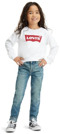 Levi'S Kids 710 Super Skinny Jean Bambine e Ragazze