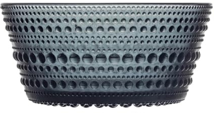 Iittala Kastehelmi 1057142 Bowl 23 cl Dark Grey Glass