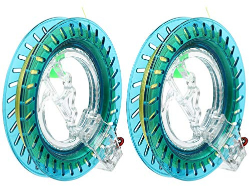 TOYANDONA Lockable Hand Wheel with Abs Shaft Bearing Reel Winder for Outdoor Kite Flying 6.9 Inch Ergonomic Grip Control