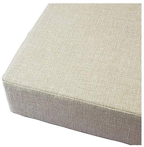 Bankauflage Auflage Gartenbankauflage Bankauflage Bankkissen Sitzkissen Bankauflage Pallettensitzkissen Bankauflage Bankkissen Outdoor/Indoor Non Slip Bay Fenster Kissen-Light beige 150x40x5cm(59x16x2