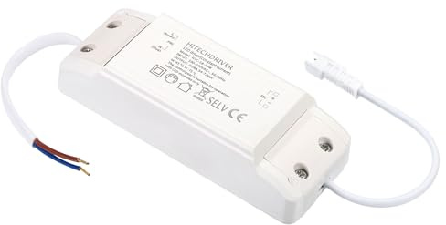 PATIKIL 18-24W 280mA LED Controlador, AC100-240V Salida 54-72V DC Macho Conector Constante Corriente Rectificador Transformador Externa Alimentación Fuente Techo Lámpara
