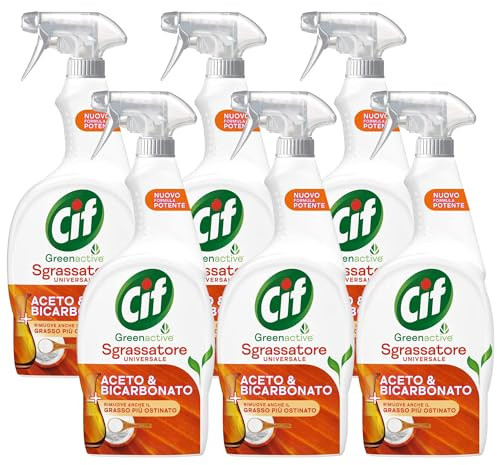 Sgrassatore Universale Aceto & Bicarbonato 650ml (6 Unità)
