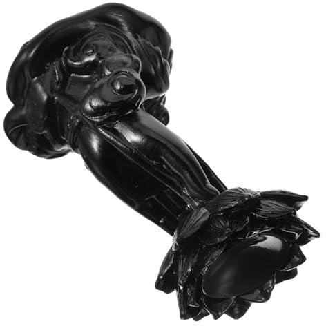 WOFASHPURET Crystal Ball Holder Ball Shaped Base Frame Resin Zen Garden Accessory Chinese Decor