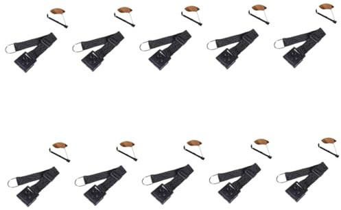 HEMOTON 10stücke Cello Endpin Antiskid Halter Einstellbare Rutschfeste Stopper Für Cello Und Kontrabass Schützt Boden Stabilität Für Musiker Und Kompakt Für Aufbewahrung