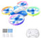 Korffe Mini drone pour enfants de 6 7 8 9 et 10 ans et plus, jouet avion télécommandé pour enfants et débutants avec lumières LED, idéal pour l'intérieur et l'extérieur, idéal pour garçons et filles