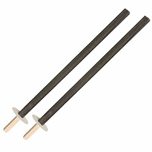 JEKA - Set di 2 torce per Tela Cerata 65 cm, Durata Circa 65 Minuti