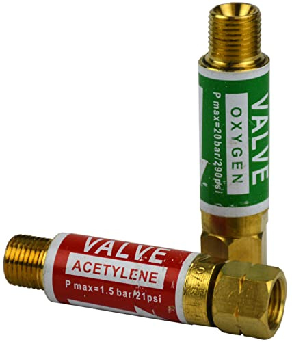 Hot Max 24011 Flashback Arrestor Set, Torch End