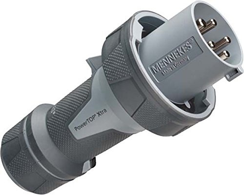 mennekes Fiche Power top 13248 63 A, 5P, 1H, > hx-50 V IP67 Power top Fiche CEE 4015394238713
