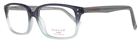 GANT GRA105 53L77 Brille GRA105 53L77 Rechteckig Brillengestelle 52, Blau