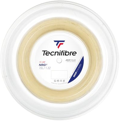 Tecnifibre NRG² 1,24-spole 200 m tennis rep vuxen unisex, naturlig