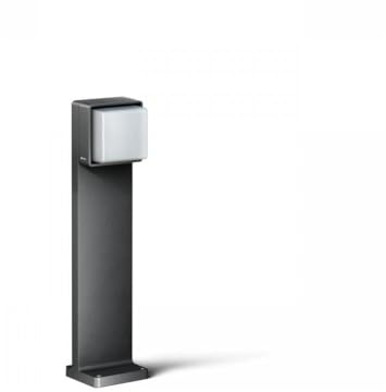 Steinel LED Wegeleuchte GL 85-600 SC Connect, 60 cm Höhe, Bewegungsmelder, smarte Außenleuchte dimmbar, vernetzbar per App, Zeitschaltuhr, Anthrazit