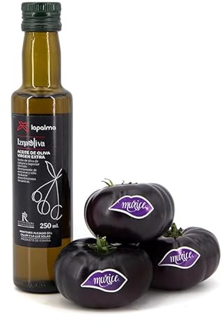 Caja de Tomate Murice 1Kg + Botella de Aceite 250ml. Producto de Andalucía.