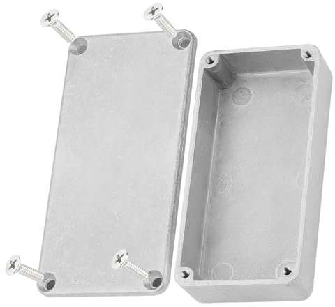 LEPEVNEY Aluminium Box Section Enclosure Box External Enclosure Junction Box Electronic Tool 122 x 66 x 39.5mm 159N1