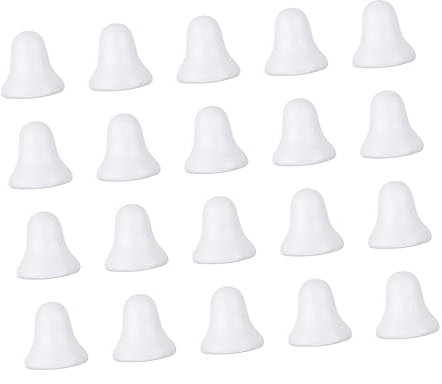 Anneome 20stücke Teiliges Glöckchen Für Weihnachts- Bastelmaterialien Jingle Bell Form Für Kreative Bastelprojekte Und Festliche Dekorationen