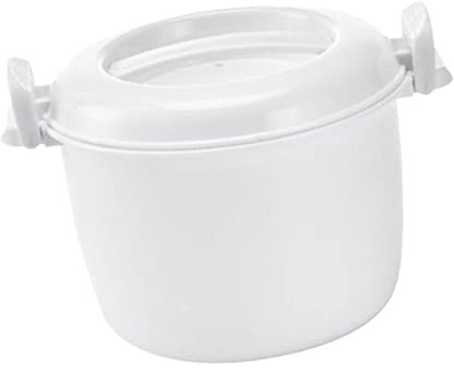 HOMOBABE Fiambrera Térmica Para Microondas Olla Arrocera Multifunción Para Arroz Verduras Guisos Para Congelador y Lavavajillas Utensilios De Cocina Para Microondas Duradera
