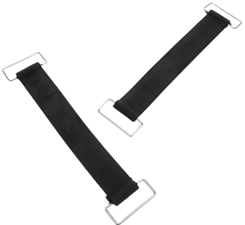 Ciieeo 2piezas Correa De Sujeción para Batería De Automóvil y Barco Resistente Ajustable Goma Compatible con Motocicleta