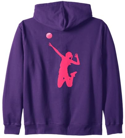 Volleyball Fan Beachvolleyball Outfit Kapuzenjacke