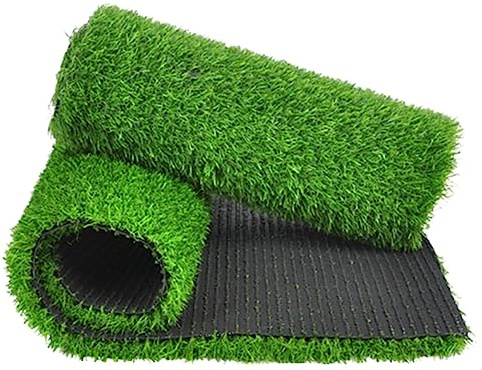 Tapis de gazon artificiel pour l'extérieur – Tapis de gazon synthétique de qualité supérieure pour terrasse, balcon et intérieur (dimensions : 4 x 15 m) – Résistant aux UV et facile à installer
