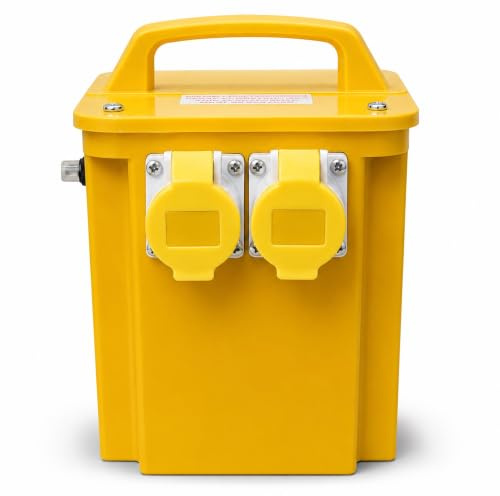 Oypla 3.3KVA Site Transformer 110V Twin Outlet 16 AMP KVA 3.3