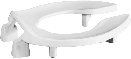 Centoco Toilettensitzerhöhung, 5,1 cm und 7,6 cm, aus Kunststoff, ohne Deckel, ADA-konform, 3 Lift, beige, 1