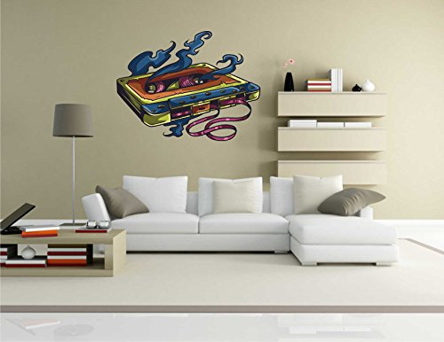 INDIGOS Wandtattoo, Bunt