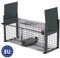 Piège de Capture infaillible - Cage - pour Petits Animaux: Lapins, Rats, rongeurs - 50x18x18cm - avec Deux entrées 5006