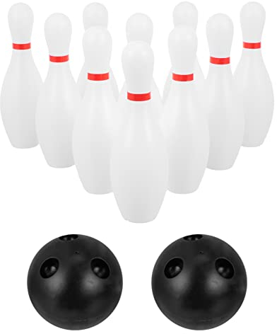 NUOBESTY 1 Satz Bowling Ball Spielzeug für Kinder Im Freien Innenbereich Sport Spiele Party Requisiten
