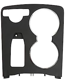 GLOFLY Cubierta embellecedora for portavasos de Consola Central Genuina Apta for Mercedes-Benz W204 Clase C X204 GLK-Class 20468002308 2046800307 Portavasos (Color : C-Class(Black))