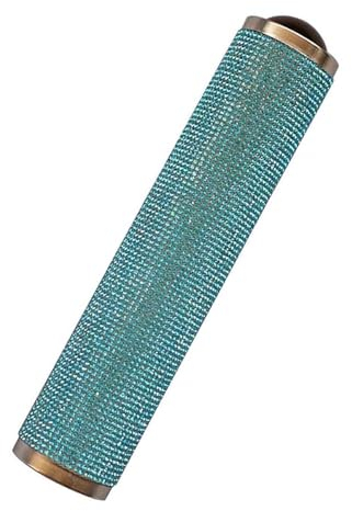 ZEALMAX Klassisches Kaleidoskop aus Zinn, Handgefertigtes Kaleidoskop Klassisches Nostalgiespielzeug für Kinder Erwachsene, Blaue Diamanten