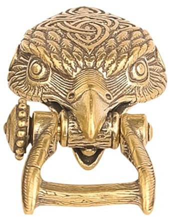 WANGCL Retro-Adler, Messing, Paracord-Schäkel, Schnalle, Auto-Schlüsselanhänger, kreativer Adler, Retro-chinesischer Stil, Motorrad-Schlüsselanhänger, Paracord-Armbandschnalle