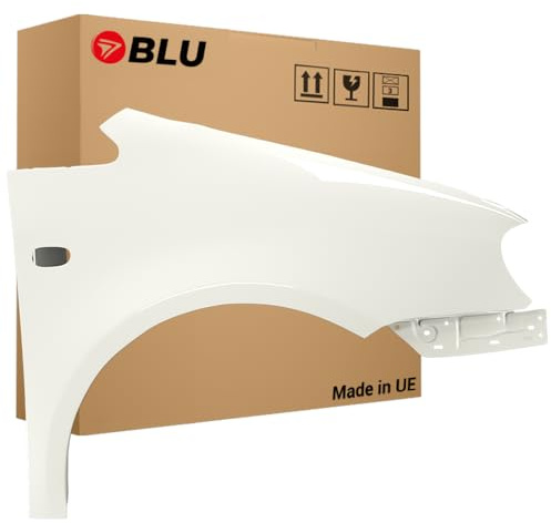 BLU Kotflügel Passend für Volkswagen Caddy III 3 2K LB9A Rechts Weiss | 2004-2010 | Vorderseite Vorne | Lackiert | Einbaufertig