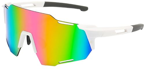 MUSELK Polarized Sports Sunglasses for Men Women Cycling Sunglasses Cycling Fishing Running Golf Glasses UV400 Protection