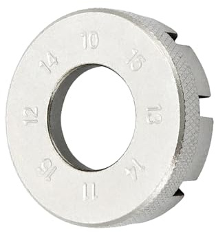 Beylrikko Speichenspanner 6 in 1, Speichenschlüssel Fahrrad, Universeller Nippelspanner für 10G 11G 12G 13G 14G 15G, Radwerkzeug zur Zentrierung und Reparatur, Für Rennrad Mountainbike Citybike