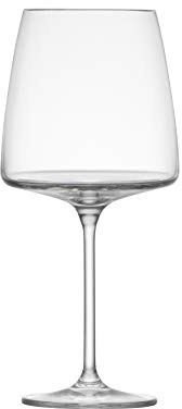 Zwiesel Glas Sensa Burgundy Red Wine Glass (Set of 6), Wine Glasses for Red and White Wine, Dishwasher-Safe Tritan Crystal Glasses, Made in Germany (24 Ounce)