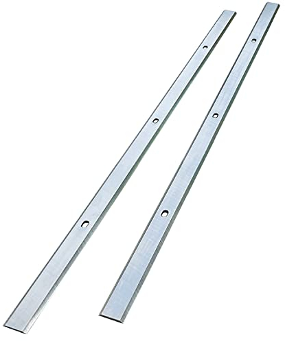 FOXBC Hobelmesser für Triton TPT125, Bauer 1621E-B, Ryobi AP12 AP1305, 320 x 12 x 1,5 mm, 2 Stück