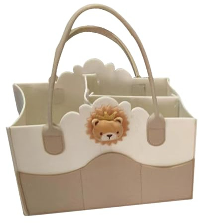 Baby blöja Caddy Organizer | Baby Caddy Organizer | Filt Baby Blöja Caddy Barnkammare Förvaringspåse | Bärbar skötbordsarrangör | Blöjförvaring för mamma barn för blöjor, leksaker, flaskor,