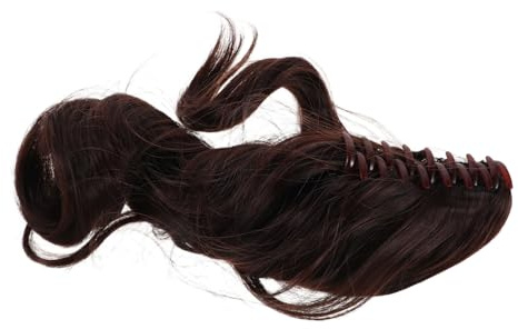 Veemoon Pferdeschwanz Haarteil Mit Clipverschluss Braune Haarverlängerung Für Damen Weiche Kunstfasern Einfache Anwendung Natürliches Aussehen Für Jeden Anlass