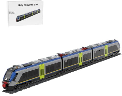 ToysWeltX Kit di Costruzione Italiano Trianset Minuetto DPR (statico/2668 pezzi)